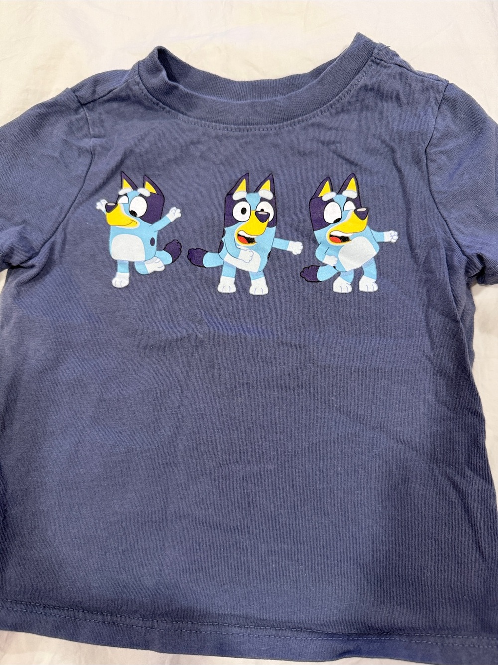 Old Navy Navy Blue Kids Cartoon Puppy Graphic Tee